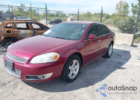 2011 Chevrolet Impala Ltz z USA, uszkodzony, nr VIN 2G1WC5EM0B1106135